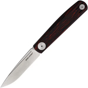New Real Steel Gslip Compact- Damascus G10 Folding Pocket Knife RS7865OR - Picture 1 of 2
