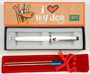 HALLMARK & CROSS SOLO KUGELSCHREIBER "I LOVE MY DOG" MIT EXTRAS! -SEHR SELTEN- - Bild 1 von 10