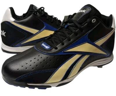 Мужские бейсбольные бутсы Reebok средний верх размер 14 ортолитовые стельки и т. д. Подкладка - Изображение 1 из 4