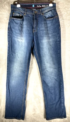 Nat Nast Luxury Original Straight Leg Jeans Mens Size 32x32 Medium Wash Denim - Image 1 of 4