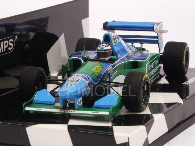 Benetton B194 Ford GP Monaco 1994 JJ Lehto  HQ Resin 1:43 MINICHAMPS 417940406 - Immagine 1 di 1