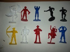 10 Superman Super Power Typ. Brasil Industry 1,32 Batman / Halcon 54 mm