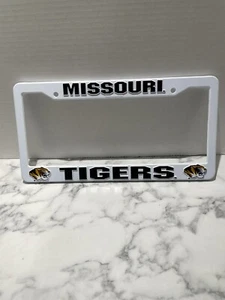 University of Missouri Tigers Licensed Plastic Frame License Plate Tag Cover - Picture 1 of 4