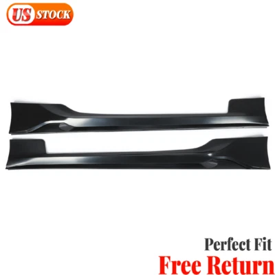 For 2013-2021 Subaru BRZ Toyota FT GT86 Scion FRS T Style Side Skirts Body Kit - Image 1 of 4