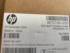 NEW GENUINE HP N70706-005 RX03XL BATTERY EliteBook 630 640 645 660 G11 +MORE - Picture 1 of 3