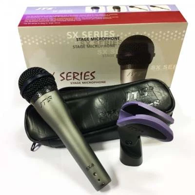 JTS Vocal Microphone SX-8 Dynamic DJ Singer Performer Stage Inc Case and Holder — 第 1/4 张图片