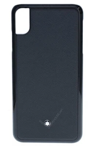 MONTBLANC Sartorial Handyhülle schwarz für Apple iPhone XS MAX 124895 - Bild 1 von 5