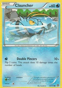 Clauncher 33/114 Pokemon XY Steam Siege NM - Picture 1 of 2