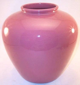 NEW 8-1/4" Contemporary Mauve Pink Vase from Dillards, $79.50 - Picture 1 of 5