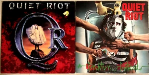 Quiet Riot (2) LPS LOT "QR" PROMO & "Condition Critical "vinyl LP NM- M - Picture 1 of 4