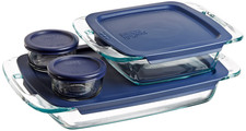 New listing
Pyrex Easy Grab Glass Bakeware and Food Storage Set 8-Piece, Bpa-free