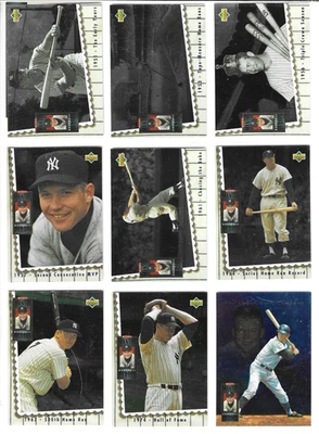 1994 Upper Deck Mickey Mantle Heroes FOIL #64-72 NM - Imagem 1 de 4
