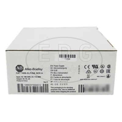 Nueva fuente de alimentación Allen-Bradley 1606-XLP25A, familia compacta, voltaje de entrada global Foto 1 de 4
