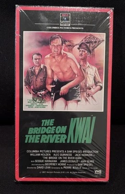 Bridge on the River Kwai VHS 1987 Sealed  Foto 1 de 4