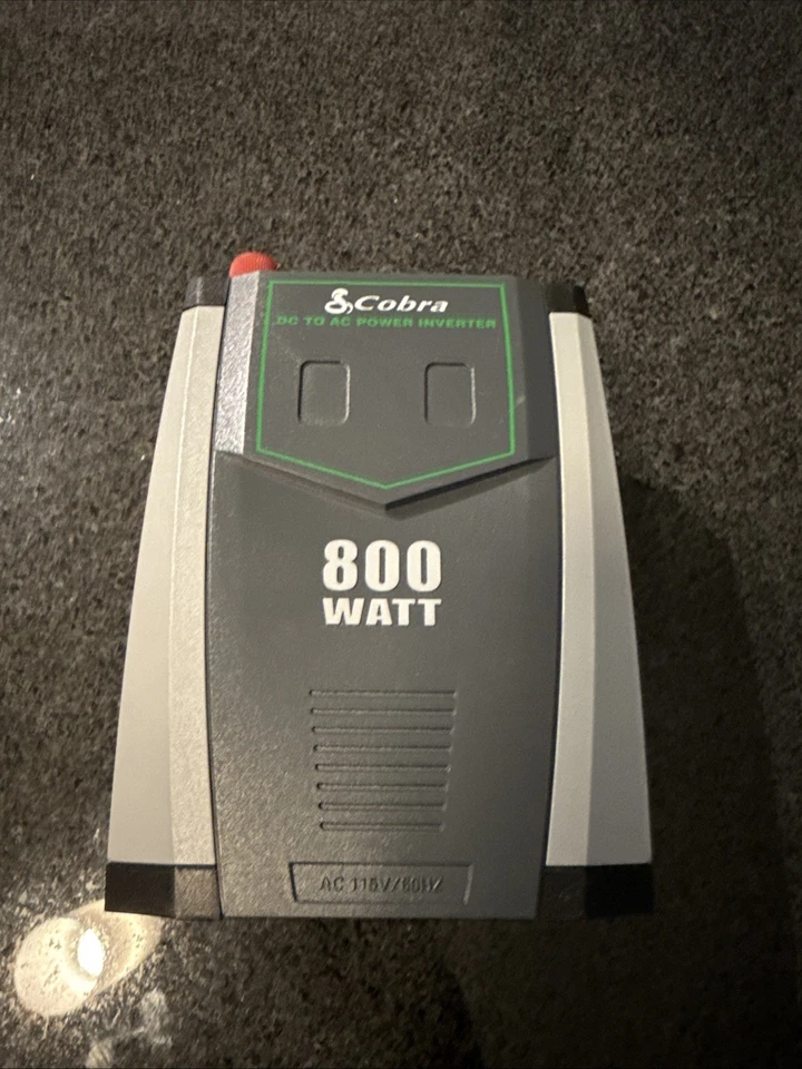 Cobra Model # CPI490 400W Power Inverter, DC to AC Power Inverter, NO CABLES - Image 1 of 4