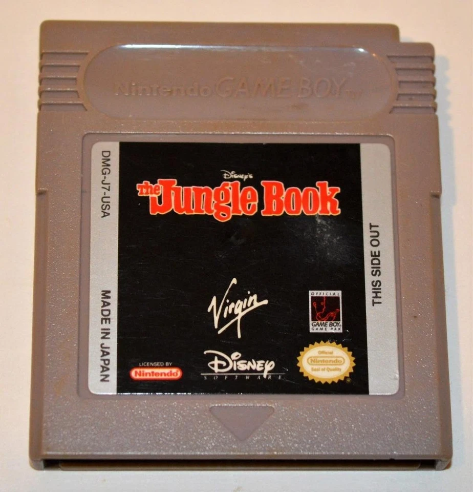 DISNEY'S THE JUNGLE BOOK NINTENDO ORIGINAL GAME BOY GB GAME - Image 1 of 1