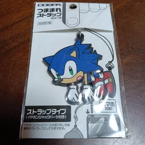 Sonic The Hedgehog figure rubber key chain SEGA mascot Japan anime game m648 - Picture 1 of 4