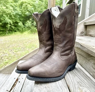 Botas Harley Davidson Screamin' Eagle para hombre talla 13 M Foto 1 de 4