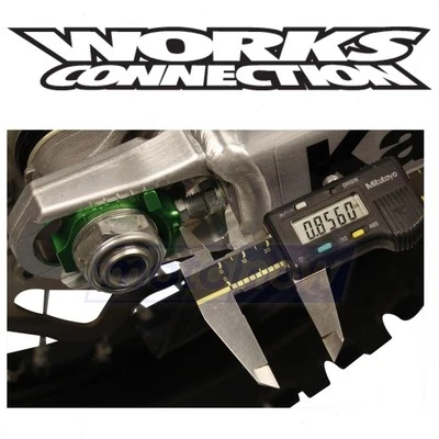 Works Connection Elite Axle Blocks for 2004-2018 Kawasaki KX250F - Drive bv — 第 1/4 张图片