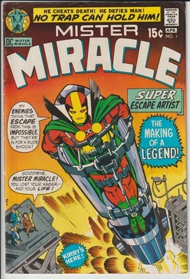 Mister Miracle #1 (DC Comics 1971) Renegade Apokolips Freedom Fighter  Foto 1 de 2