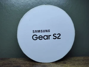 Samsung Galaxy Gear S2 44mm Stainless Steel Case Dark Gray Classic Buckle(AT&T) - Photo 1 sur 5