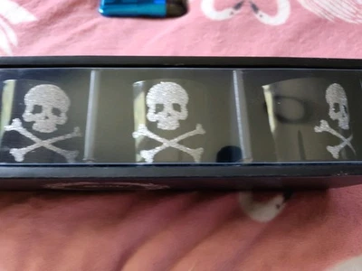 JUEGO DE CUATRO CANDELABROS VOTIVOS CALAVERA GRANERO DE CERÁMICA NUEVO Foto 1 de 4