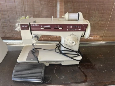SINGER MERRITT MODEL 3130 ZIGZAG SEWING MACHINE - Image 1 of 4