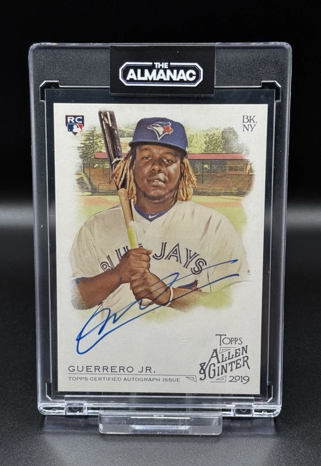 2019 Topps Allen & Ginter Vladimir Guerrero Jr. RC Auto  Rookie Autograph - Image 1 of 2