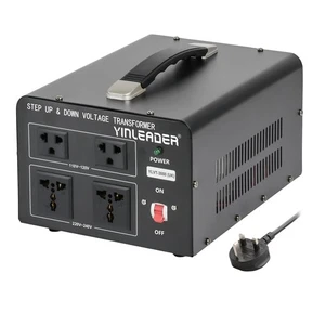 Yinleader 3000W Spannungswandler 220V/110V Step Up/Step Down Wandler UK/US - Bild 1 von 7