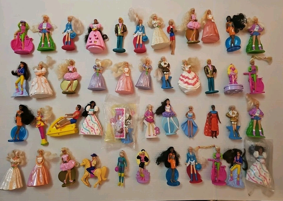 Винтажная Барби Mattel McDonalds Happy Meal игрушки 90-х ✨ огромный✨ лот из 45 свободного и новый - Изображение 1 из 4