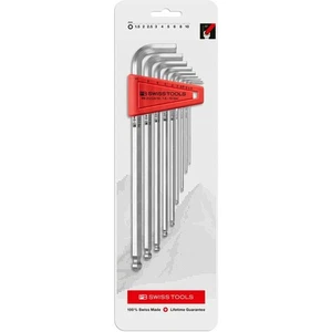 PB Swiss PB 212.LH-10 CN Ball Point Hex Key L- Wrench Sets for Hex Socket, 9 Pcs - Picture 1 of 1