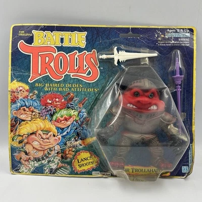 New The Original Battle Trolls Sir Trollahad Action Figure New Sealed 1993 - Image 1 of 4