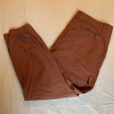 LOFT Mujer Talla 14 Ligero Carga Utilitario Joggers Pantalones Rosa Informal Foto 1 de 4