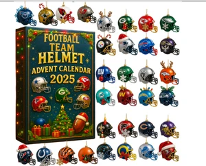 Calendario de Adviento NFL Navidad 2025 NUEVO Calendarios de Adviento - Regalo de Navidad - Imagen 1 de 5