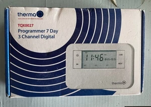 Therma TQX0027 7 Day 3 Channel Digital Programmer  - Picture 1 of 2