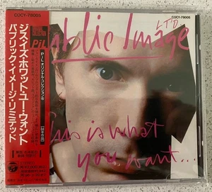 Public Image Ltd – This Is What You Want.. This Is What (CD) JAN OBI COCY-78005 - Picture 1 of 2