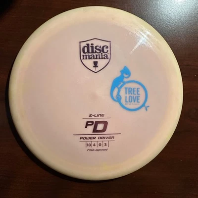 Innova Made Discmania S-Line PD, Tree Love Stamp, Embossed, 175g, Used - Image 1 of 4