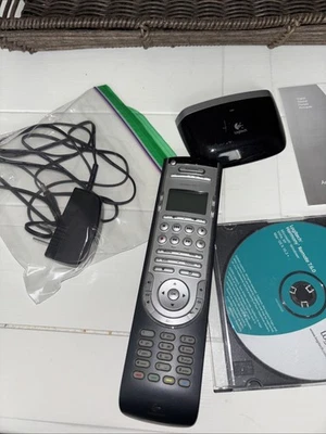 Logitech Harmony One Remote with Charging Dock and Playstation 3 Adapter PS3 - Image 1 of 4