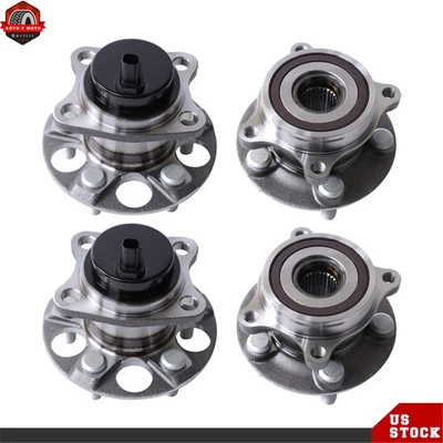 Conjunto de bujes de cojinetes de rueda delantera y trasera para Toyota Prius enchufable 2012-2015 Foto 1 de 4