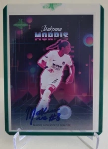 2024 PARKSIDE NWSL MAKENNA MORRIS RC RETRO SIGNATURE SERIES AUTO SER# 65/89 - Picture 1 of 2