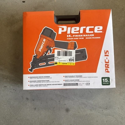 Clavadora de acabado profesional calibre 15 PIERCE 64252 PRC-15 Foto 1 de 4