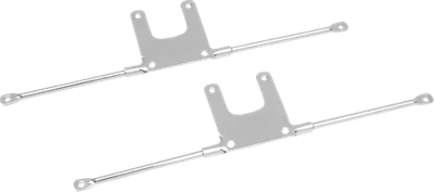 Soportes de montaje de guardabarros delanteros cromados Drag Specialties 1973-00 Harley Sportster Foto 1 de 2