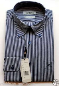 CAMICIA UOMO CLASSICA COTONE100% MANICA LUNGA MISURA COLLO 43 STIRATURA EASY  - Foto 1 di 1