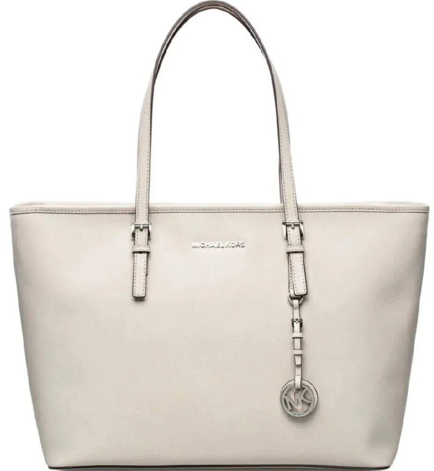 Michael Kors Jet Set Travel Multifunction Leather Tote Shoulder Bag 30t5gtvt2l