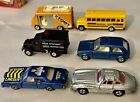 Vintage Tomica And Yatming Lot Of 6 300sl,Toyota,vw Golf,Isuzu Elf Made In Japan