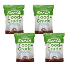 Harris 4 lbs. Diatomaceous Earth Food Grade 100% (4-Pack)