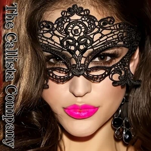 25K+ Sold CALLISTA CO. MASQUERADE MASK SEXY BK EMBROIDERED LACE FOR WOMEN (OS) - Picture 1 of 5