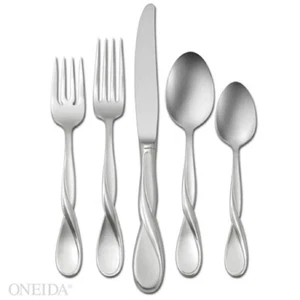 Oneida SATIN AQUARIUS - Acciaio inossidabile 5 pezzi. Place Set (servizio per uno) / NO - Foto 1 di 1