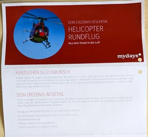 Hubschrauber Rundflug - 30 Minuten! Würzburg - Bild 1 von 2