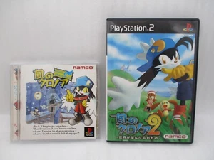 PS1 Klonoa: Door to Phantomile PS2 klonoa 2 2Games Japan import NTSC-J namco - Picture 1 of 10